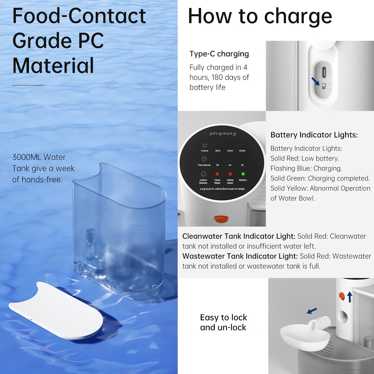 Cat Water Fountain Dispenser