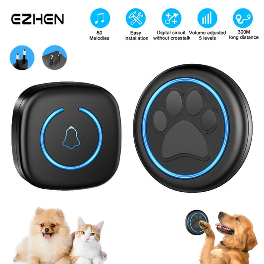 Wireless Pet Touch Doorbell