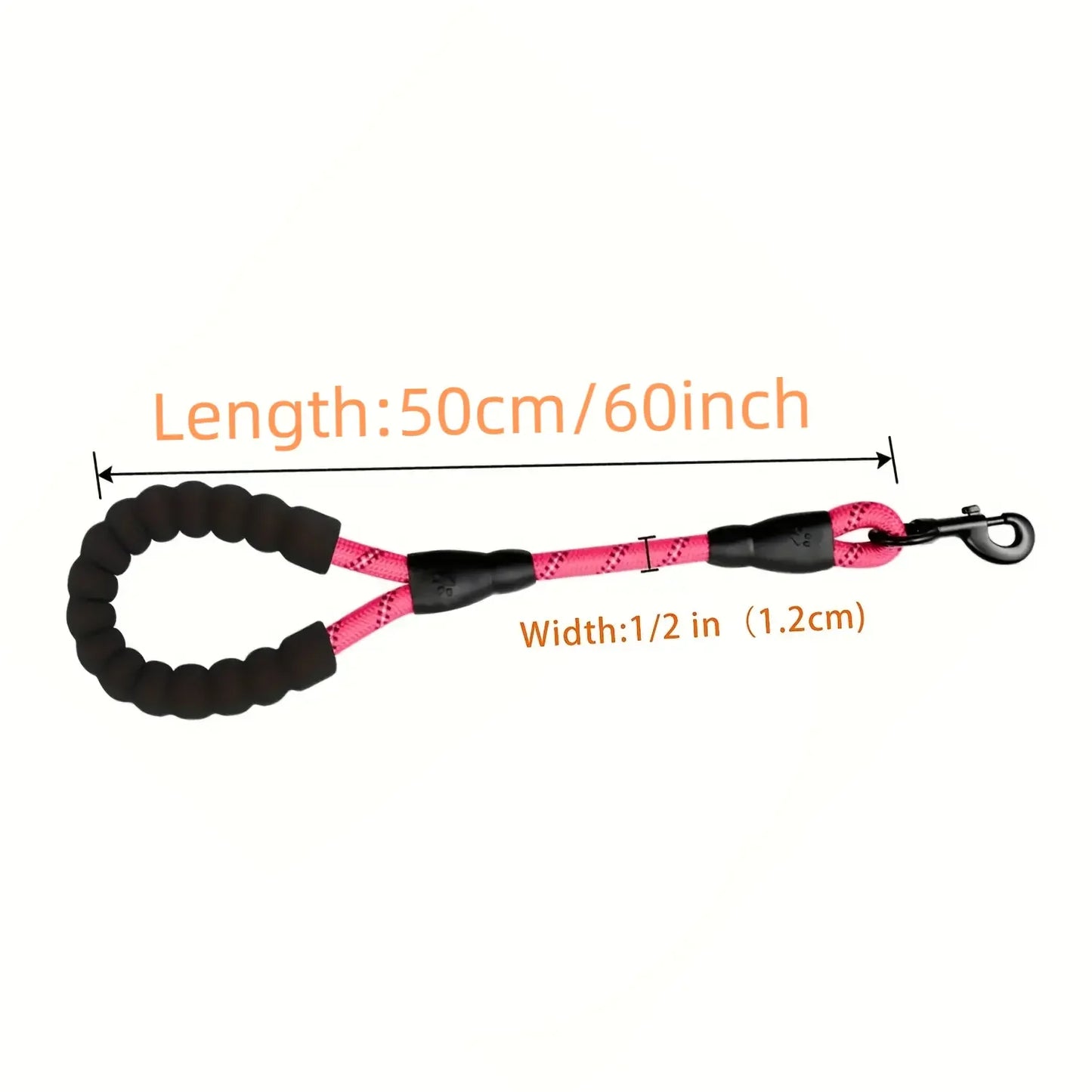 Nylon Reflective Stretch  Dog Leash