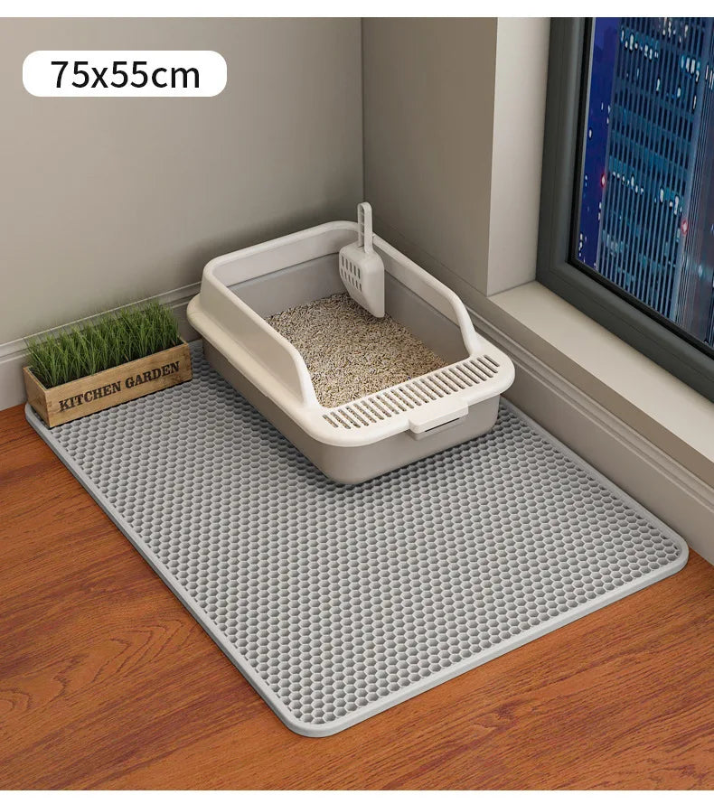 Cat Litter Mat Eva Double Layer Waterproof
