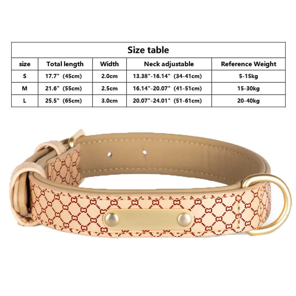 Dog Collar Engraved ID