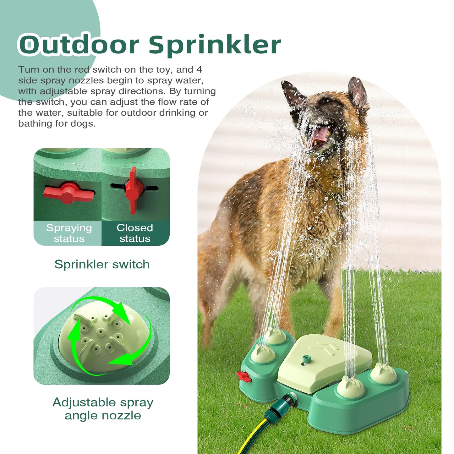 Water Sprinkler for Dogs