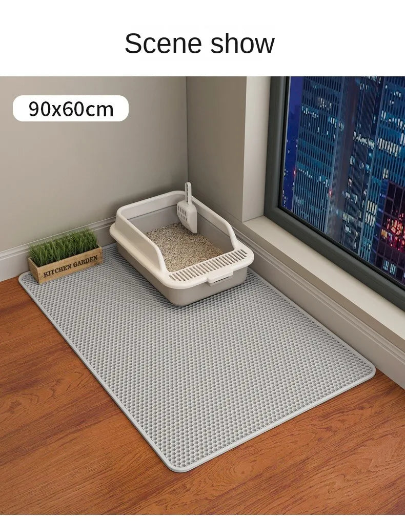 Cat Litter Mat Eva Double Layer Waterproof