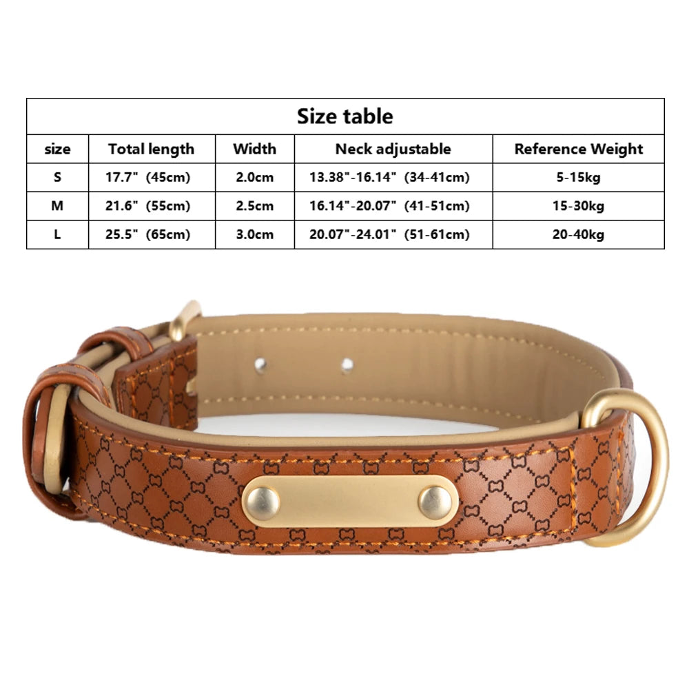Dog Collar Engraved ID