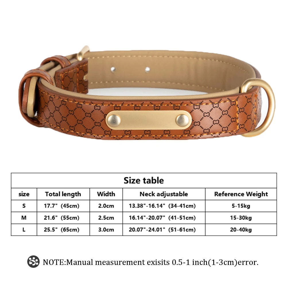 Dog Collar Engraved ID