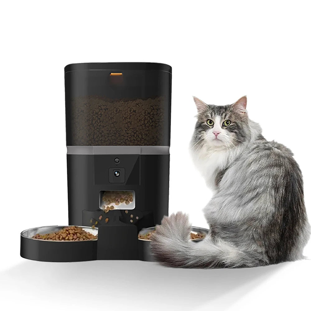 Double Bowl Smart Feeder