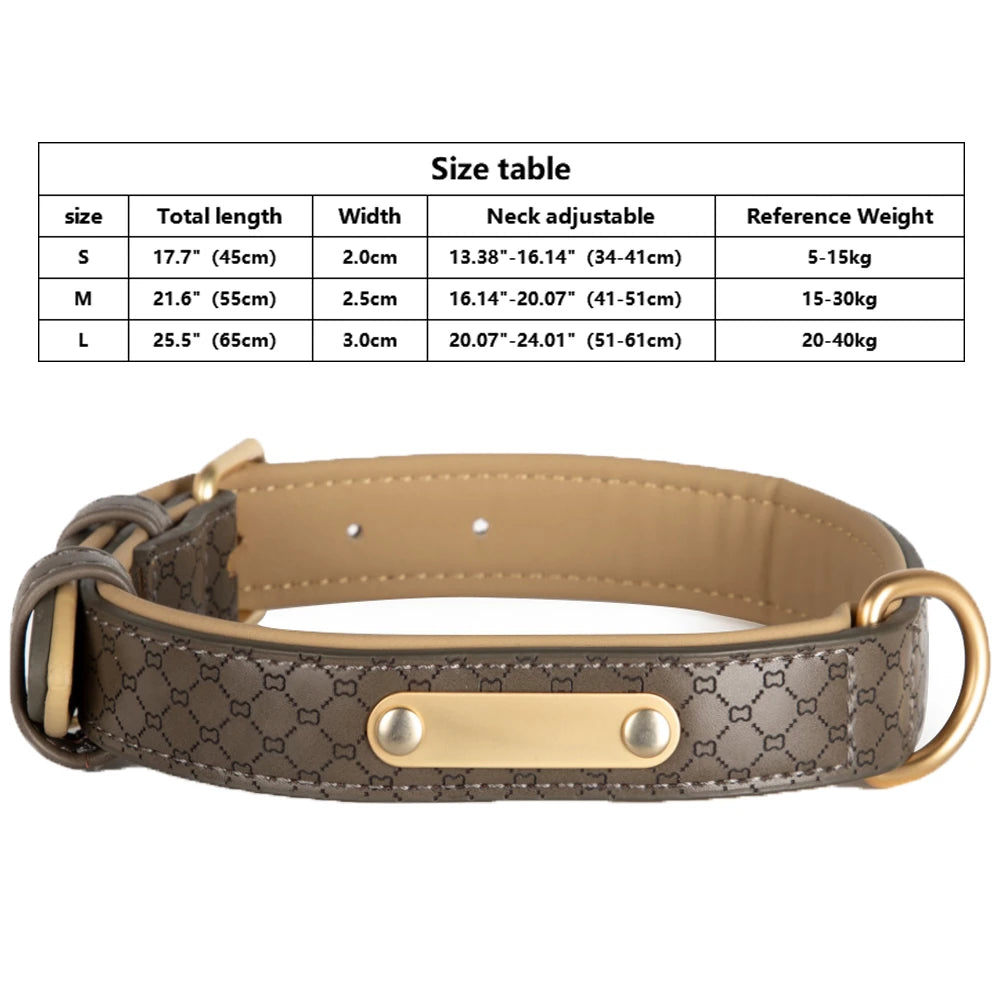 Dog Collar Engraved ID