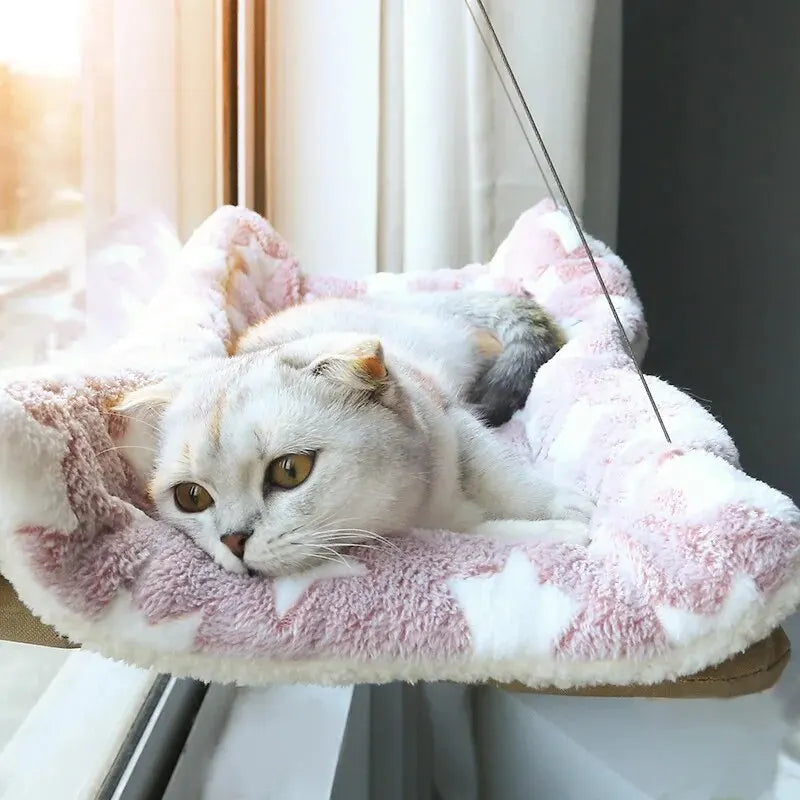 Foldable Cat Window Perch Bed Hammock